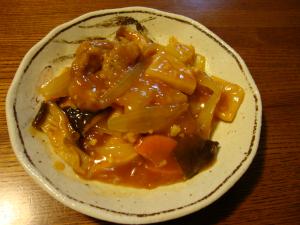 酢豚 に パイナップル